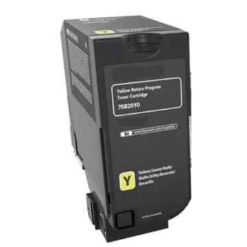 75B20Y0 Lexmark - jaune - toner compatible