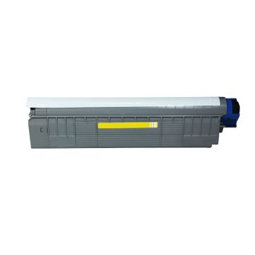 43487709 OKI - jaune - toner compatible