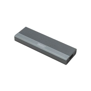 DIGITUS Boîtier USB pour disques SSD, externe, NVMe + SATA