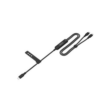 DIGITUS Câble de charge USB-C 2 en 1, 140 W, 1,8 m, noir DIGITUS Câble de charge USB-C 2 en 1, 140 W, 1,8 m, noir