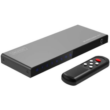 DIGITUS Commutateur HDMI 8K, 5x1, noir