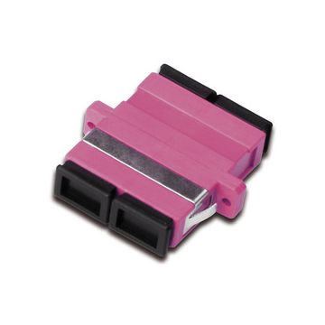 DIGITUS Coupleur fibre optique, SC-SC, Duplex, Multimode OM4