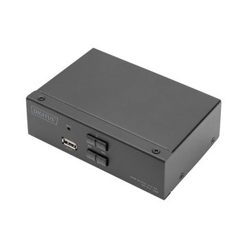 DIGITUS Switch KVM, 2x1, noir