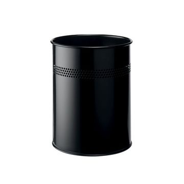 DURABLE Corbeille à papier METALLIQUE, rond, 15 litres