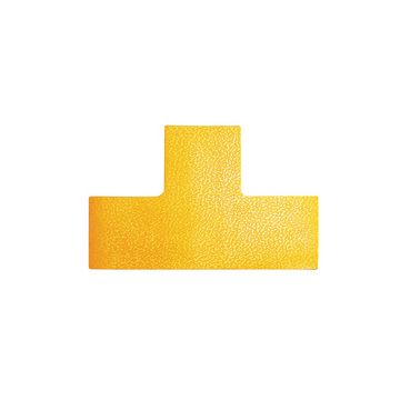 DURABLE Marquage de place, forme T, autocollant, jaune