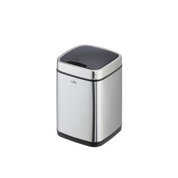 DURABLE Poubelle automatique "NO TOUCH", 6 litres, argent