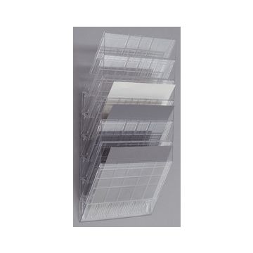 DURABLE Set porte-brochures "FLEXIBOXX 6", A4, transparent