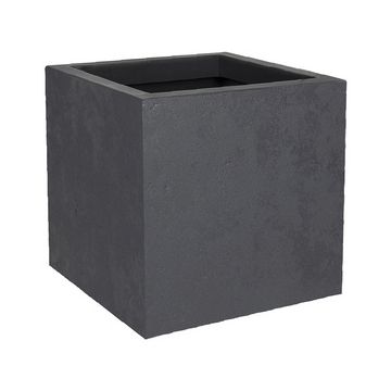 EDA Bac à plantes BASALT UP, cubique, 295 mm, anthracite