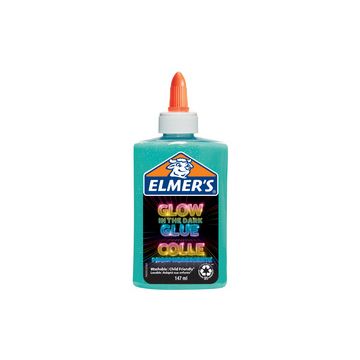 ELMER'S Colle liquide Glow in the Dark, 147 ml, bleu