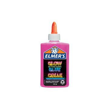 ELMER'S Colle liquide Glow in the Dark, 147 ml, rose