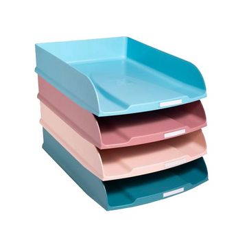 EXACOMPTA Set de corbeilles à courrier COMBO STYLI Skandi A4