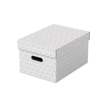 Esselte Boîte de rangement Home L, set de 3, blanc