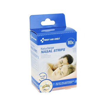 FIRST AID ONLY Nasen-Strips, 19 x 61 mm, beige, 80er Blister