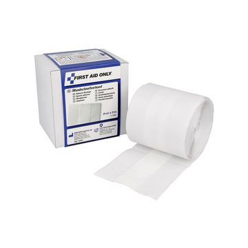 FIRST AID ONLY Wundschnellverband, 80 mm x 5 m, weiß
