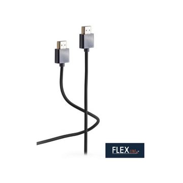 FLEXLINE Cordon HDMI, fiche A - fiche A, 2,0 m