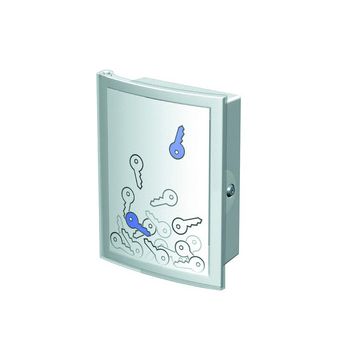 HAN Boîte à clés INDEX, pour 63 clés, gris clair