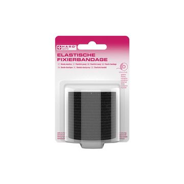 HARO Bande de fixation élastique, 50 mm x 4,5 m, noir