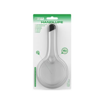 HARO Loupe à main, ronde, diamètre: 75 mm, transparent