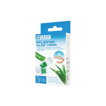 HARO Pansement "Aloe Vera", transparent, pack de 10