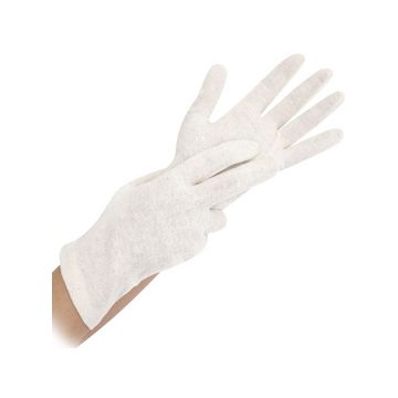 HYGONORM Gant en coton Nature, S, naturel x24