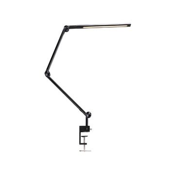 Hansa Lampe de bureau à LED "Ray Flex", avec pince, noir