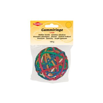 KLEIBER Balle de bracelets caoutchouc, couleurs assorties