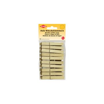 KLEIBER Pince à linge, en bois, longueur: 90 mm