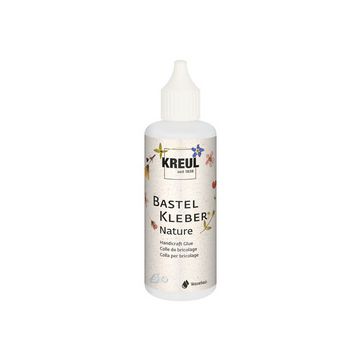 KREUL Colle de bricolage Nature, en tube plastique, 80 ml