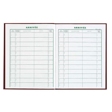 LE DAUPHIN Brochure "Courrier arrivée", rouge