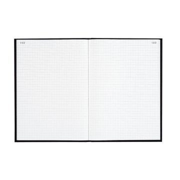 LE DAUPHIN Registre quadrillé 5x5, 340 x 225 mm, noir