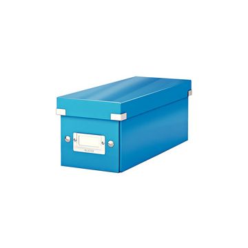 LEITZ Boîte de rangement pour CD Click & Store WOW, bleu
