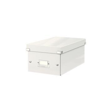 LEITZ Boîte de rangement pour DVD Click & Store, blanc
