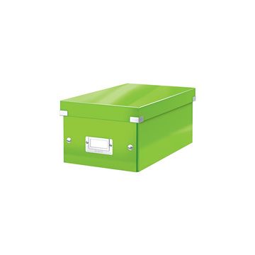 LEITZ Boîte de rangement pour DVD Click & Store, vert