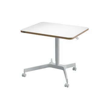 LEITZ Bureau assis-debout Ergo Compact, avec roulettes,blanc