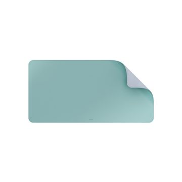 LEITZ Sous-main, 800 x 400 mm, en PVC, menthe