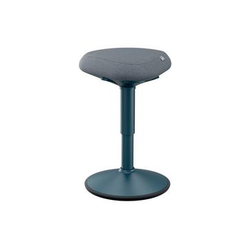LEITZ Tabouret "assis" Ergo actif, assise confort,gris foncé