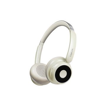LogiLink Casque audio BT 6.0 AuraSolo, bluetooth, beige
