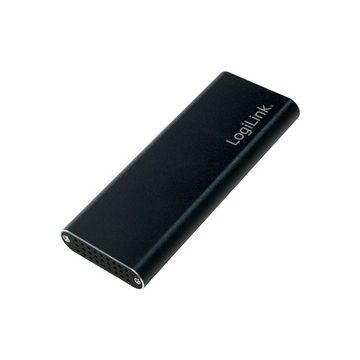 LogiLink Boîtier disque dur M.2 SATA, USB 3.1, noir