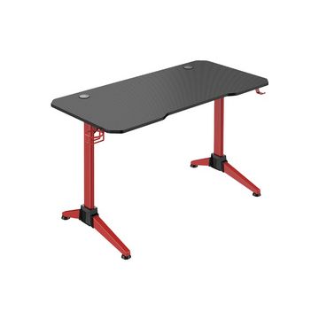 LogiLink Bureau de gaming avec éclairage RVB