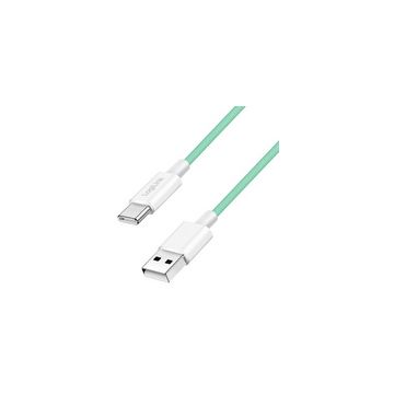 LogiLink Câble USB 2.0, USB-A - USB-C, 0,5 m, vert