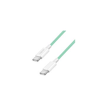 LogiLink Câble USB 2.0, USB-C - USB-C, 1,0 m, vert