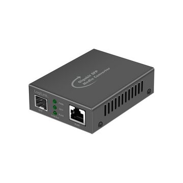 LogiLink Convertisseur média Gigabit, RJ45/SFP, noir