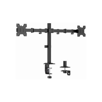 LogiLink Support double écran, longueur bras 376 mm, noir
