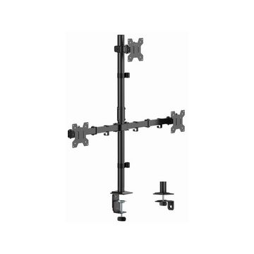 LogiLink Support triple écran, longueur bras 376 mm, noir