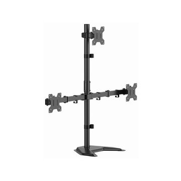 LogiLink Bras support triple écran, avec socle, noir