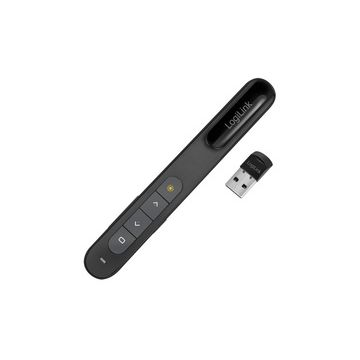 LogiLink Présentateur sans fil 2,4 GHz, sans câble, noir