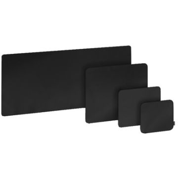 LogiLink Tapis de souris de gaming, bords cousus, XXL, noir