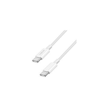 LogiLink Câble USB 2.0, USB-C - USB-C, 1,0 m, blanc