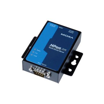 MOXA Serveur Serial Device, 1 port, RS-232, Nport-5110 MOXA Serveur Serial Device, 1 port, RS-232, Nport-5110