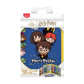 Maped Etui scolaire HARRY POTTER KIDS, en polyester, équipé
